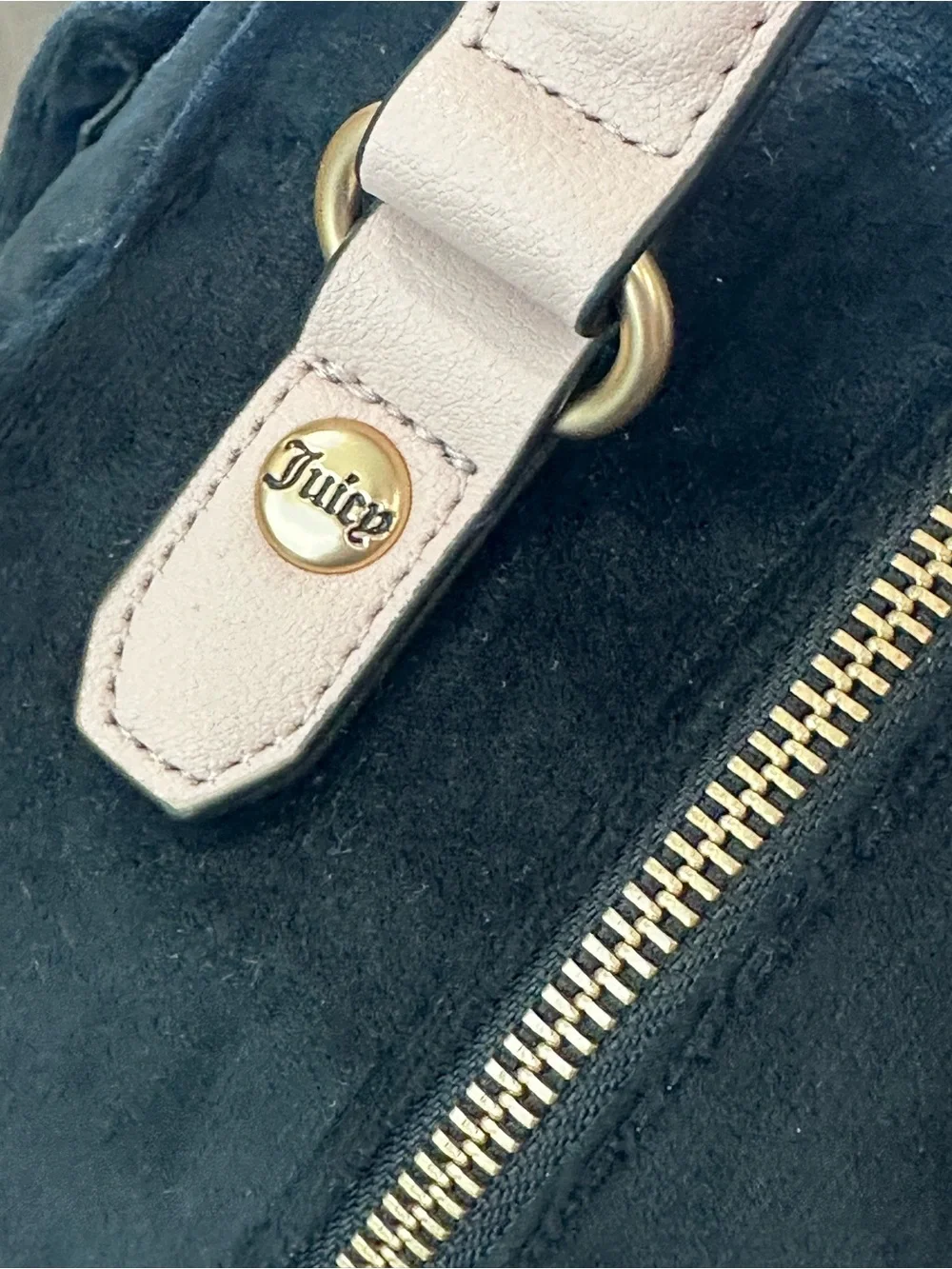 Juicy Couture black velvet
